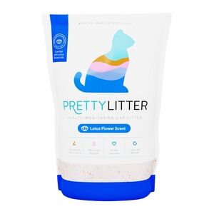 PrettyLitter Cat Litter with Lotus Flower Scent